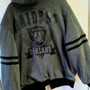 Oakland Raiders Gray Hoodie for Men